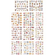 [Manicure Stickers] E600-610 Dog Large Sheet Adhesive Stickers Ultra-Thin With Glue Phototherapy Man