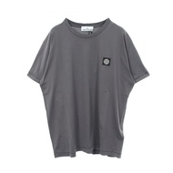 【二手】Stone STONE ISLAND短袖T卹，L碼，藍灰色，純棉，男款，全新