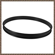 (JPTZ) 16" Snare Drum Hoop Parts Accessories Snare Drum Hoop Edge Metal Hoop Protector for Snare Dru