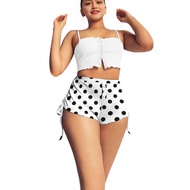 NB0713 women polka dot print sports shorts