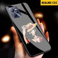 [A09] Realme C35 Case Realme C35 Glitter Glass Softcase Realme C35 Phone Case/ Realme C35 Case/