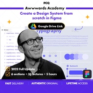 Awwwards Academy - Create a Design System from scratch in Figma