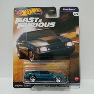 SAGA HOTWHEELS PREMIUM 92 FORD MUSTANG FAST AND FURIOUS THE FAST F9SAGA