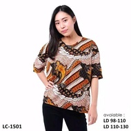 ab. Baju Wanita Baju Atasan Batik / Blouse Batik JUMBO / Baju Batik