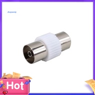 SPVPZ TV Coaxial Cable Aerial RF Antenna Extension Adapter Female to Female Connector