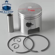 12110-96353 Piston Set 71mm STD for Suzuki Outboard Motor 2 Stroke 25HP 30HP DT25 DT30 12110-96350 P