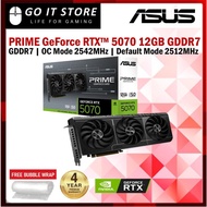 ASUS GeForce RTX5070 PRIME 12GB GDDR7 GRAPHICS CARD ( PRIME-RTX5070-12G )