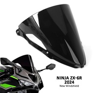 Motorcycle Accessories Windscreen Windshield Double Bubble For KAWASAKI Ninja ZX6R ZX 6R NINJA ZX-6R
