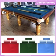 [PerfeclanMY] Professional Billiard Pool Table Cloth Snooker Table Accessory 8ft Red