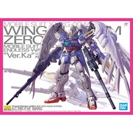 READY STOCK BANDAI MG 1/100 WING GUNDAM ZERO EW VER.KA