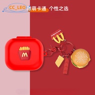 For Anker Soundcore Sport X20 Case Cartoon Hamburger Keychain Anker Soundcore Sport X20 Silicone Sof