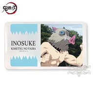 BANDAI - 鬼滅之刃 鬼滅の刃 日版 扁身 口罩盒 口罩 收納盒 儲物盒 抗菌 防疫 戶外 便攜 (動畫系列) (嘴平伊之助)