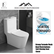 Free Installation EACO T933 Tornado Flush Rimless toilet bowl WC Free Delivery Free Pancollar