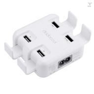 25W / 5.4A 4 Ports Universal USB Power Adapter with Intelligent Current Recognition for Travel Mobile Cell Phones Tablet PC Smart Fast Charger UK Plug