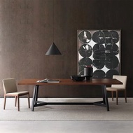 【D3原木家居】Niko 北美胡桃木餐桌 長桌 實木桌