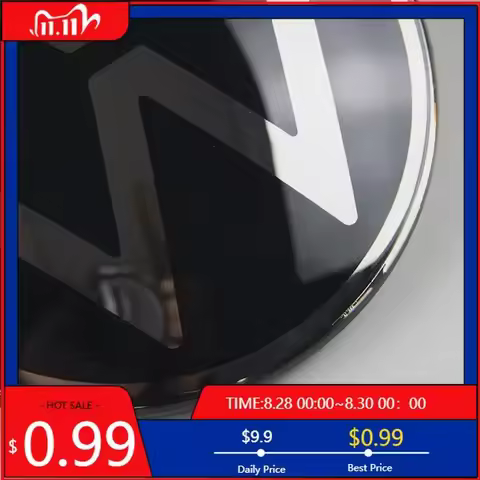 VW GTI GOLF For VOLKSWAGEN VW 2026 New Emblems ACC Radar Cover For Arteon Passat B8 Tiguan L Golf 7.