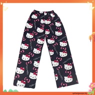 Hello Kitty Spider-man Kapas Longgar Wanita Piyama Seluar Piyama Seluar Piyama Wanita Lelaki Kartun 