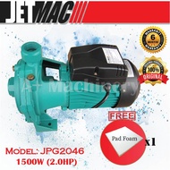 Jetmac JPG2046 1.5kW (2.0HP) High Head Twin-Impeller Centrifugal Pump, water pump, pam air, pam sedut, agriculture pump