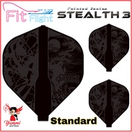 Cosmo Dart Fit Flight Design Dart Flight - Stealth 3 (Standard)