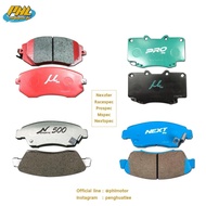 ผ้าเบรคหน้า NEXZ TER TOYOTA LEXUS LS400 /90 ON - MU SPEC