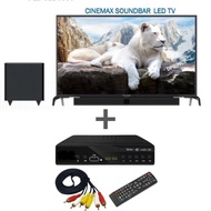 TV LED POLYTRON 32 inch Cinemax Soundbar USB MOVIE + STB TV Digital