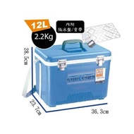 [Toucheng East District Fishing Tackle] Cool King Refrigerator Ice Bucket Live Bait 12L/19L Motorcyc