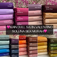 🍀KAIN ELA DULL SATIN VALENTINO SILK JAPAN