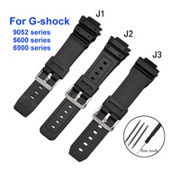 Resin Watchband for G-shock DW-5600 6900 9052 Series 16mm Rubber Watch Accessories Waterproof Soft Bracelet Sport Watch Strap for Men