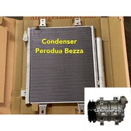 Condenser, Perodua Bezza.