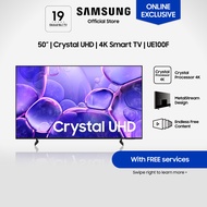 Samsung Crystal UHD DUE800 43"/55"/65"/75"/85" (2024) & UE100F 50" / 55" (2025) 4K Smart TV [Online