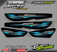 STRIPING VARIASI ASTREA HONDA GRAND / STICKER LIST VARIASI MOTOR ASTREA GRAND