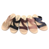 C&T Ready Stock C31026 Ladies Slipper Fashion Non-slip Comfort Rubber Sandal