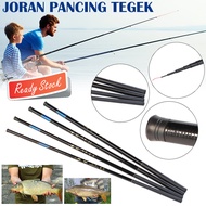 Joran Pancing Tegek Superhard Fiberglass Fishing Rod 280 360 cm Tongkat Gagang Stik Pancingan Tegeg