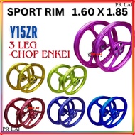 SPORT RIM Y15ZR 1.60 1.85 17 Chop Enkei 3 Batang 3 Leg Candy Colour Color 1.6 yamaha y15
