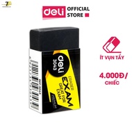 2B Deli eraser, 40×22×12mm, Black - 1 tablet - E3043