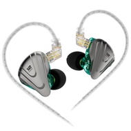 KZ ZSXหูฟังขดลวดเหล็ก 12 ตัว 1DD + 5BA In-Ear Coil Iron Terminator HIFI Heavy Bass Cable Sports Appl