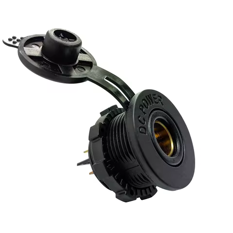DIN Power Socket Hella Panel Mount Cigarette Lighter Female Socket 12V for BMW Motorcyle USB Charger