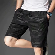 Men's Camouflage Shorts Summer Quick Dry Elastic Loose Fit Casual Sports 5XL Plus Size Streetwear Sh