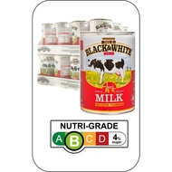 Black & White Evaporated Full Cream Milk (For HK Style Stocking Milk Tea) - CARTON - 48 x 410g (385m