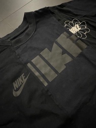 Nike x Sacai nikelab black colour Tee top match jacket skirt