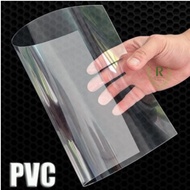 0.2mm or 0.5mm Clear PVC Plastic Sheet / Transparent Plastic Sheet  A4size