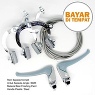 Folding BMX bike brake set MTB Ubrake set brake strap ubrake brake handle bicycle brake