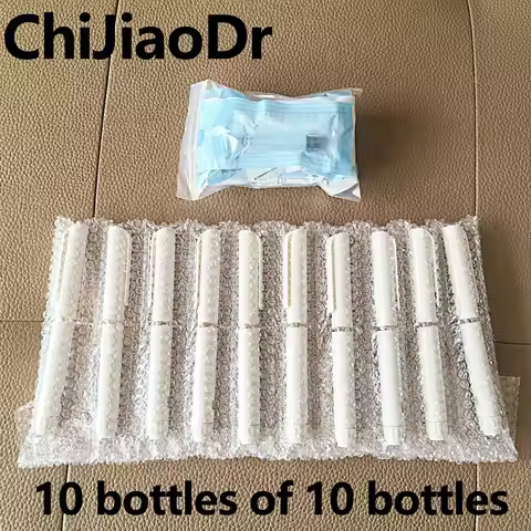 Disposable sterile insulin injection pen with adjustable growth hormone dosage, rotary and press-typ