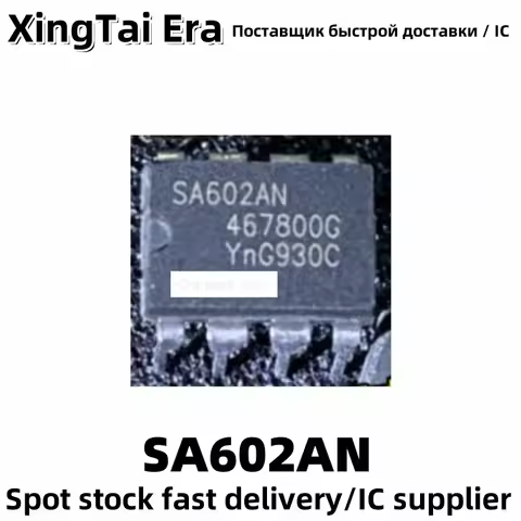 5PCS SA602 SA602AN DIP-8 pin direct balanced mixer integrated circuit chip NE602 NE602AN