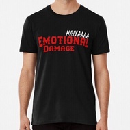 2025 summer new hot-selling men's clothing Funny Emotional Damage Quote Asian Guy Cool T-Shirt