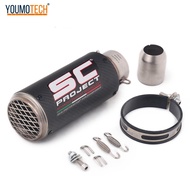 รถจักรยานยนต์ท่อไอเสียSlip-Onด้านหน้าLinkท่อEscape Moto Fullระบบเคลื่อนย้ายได้เชื่อมต่อด้านหน้าแถวด้