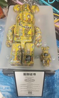 BE@RBRICK Van Gogh "Courtesan(after Eisen)" 100％ & 400％ 梵高 藝妓