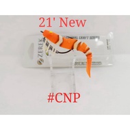 21' NEW COLOUR Zerek Live Shrimp 89mm