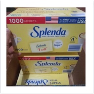 SPLENDA ZERO CALORIE SWEETENER IMPORTED (1000 PACKETS PER BOX)