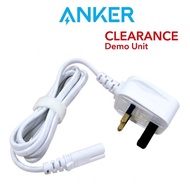 [100% NEW | Clearance] Anker Accessories 3 Pin KENIC Plug SG / EU Plug to IEC C7 Figure 8 Power Cabl